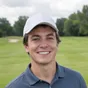Jim Bennett, founder of Golf Sim Jim, on a golf course