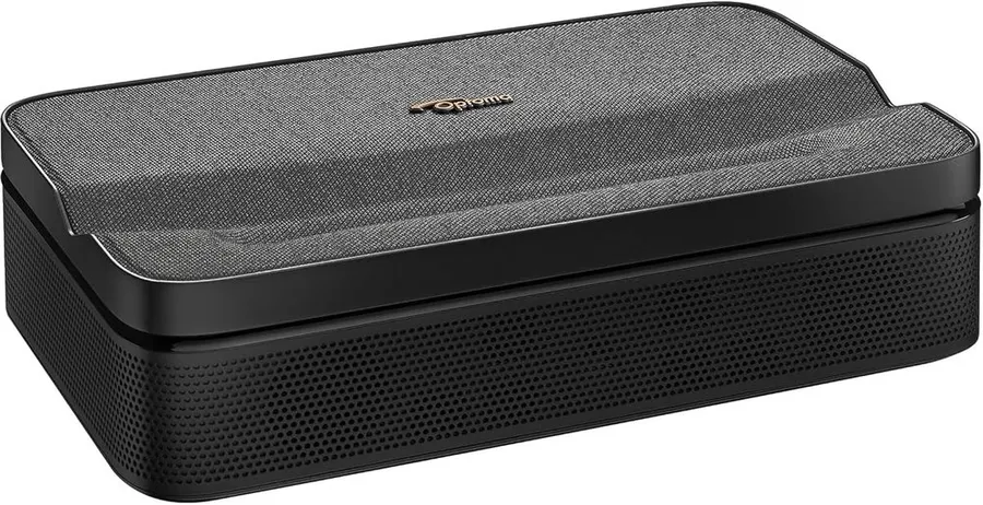 Optoma ML1080UST ultra short throw triple laser projector for a small golf simulator room