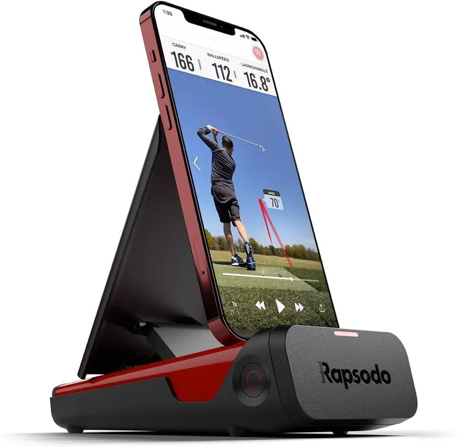 Rapsodo Mobile Launch Monitor unit for iPhone and iPad
