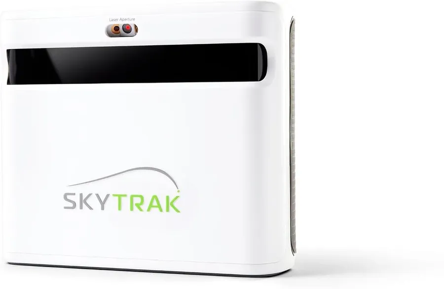 SkyTrak Portable Golf Sim Studio kit that packs away